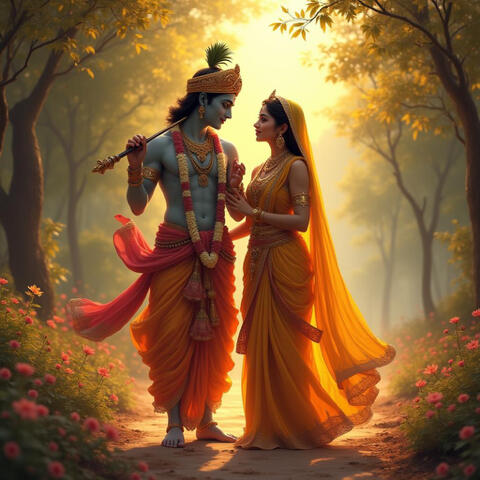 Divine Union (Radha Krishna) Represents eternal love, devotion, and the sacred balance between masculine and feminine energies. Why It Matters: Brings joy and unity to relationships, nurturing bonds within the family.