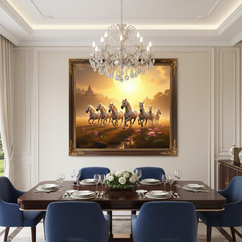 Galloping Horses at Sunset – Horses represent strength, speed, and success, galloping toward opportunities. Why It Matters: Inspires momentum, leadership, and achievement in career and personal life.